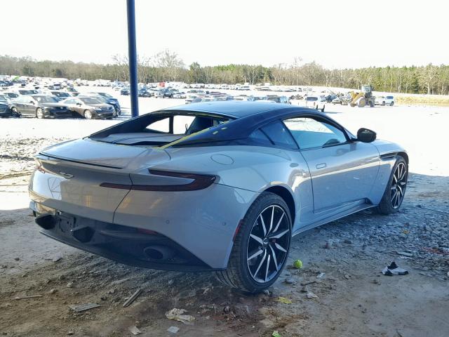 SCFRMFAVXHGL01906 - 2017 ASTON MARTIN DB11 BLUE photo 4