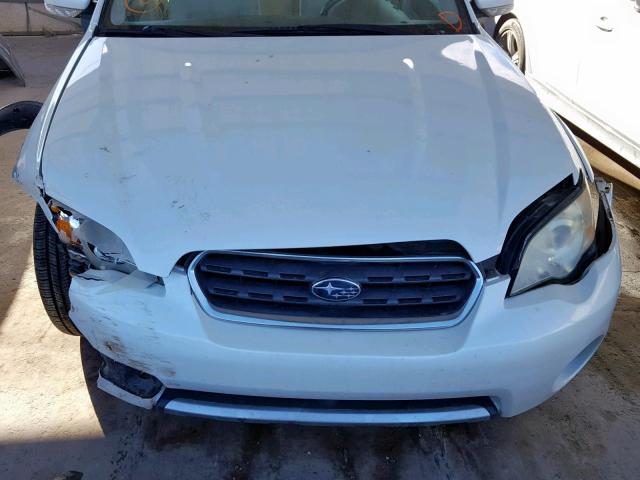 4S4BP84C764345823 - 2006 SUBARU LEGACY OUT WHITE photo 7