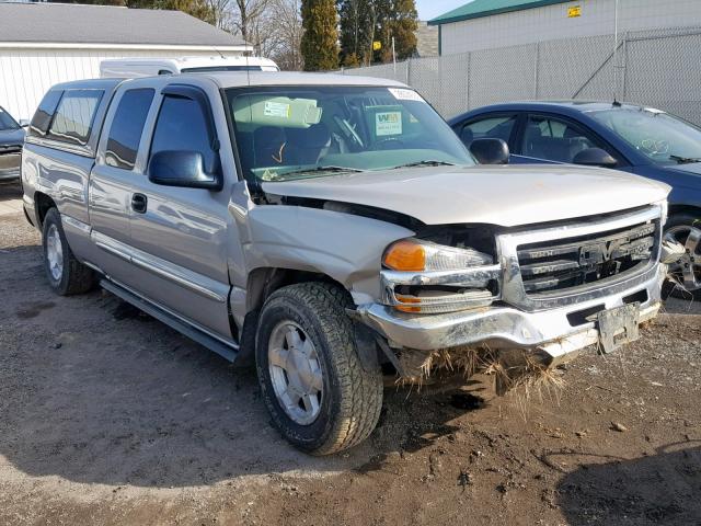 1GTEC19Z16Z225214 - 2006 GMC NEW SIERRA TAN photo 1