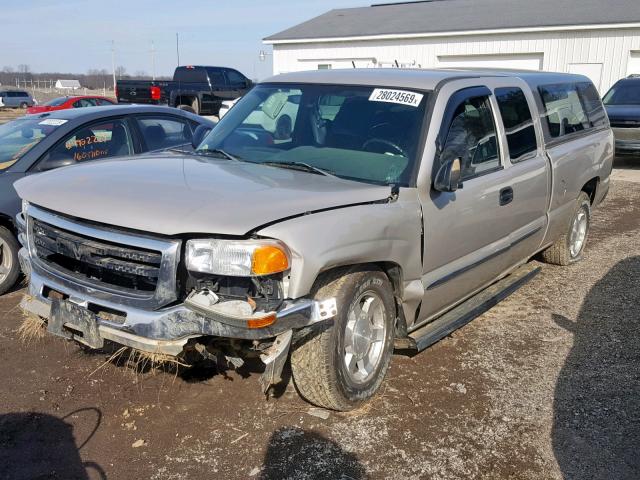 1GTEC19Z16Z225214 - 2006 GMC NEW SIERRA TAN photo 2