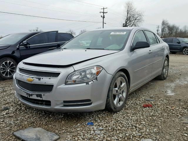1G1ZB5E11BF220143 - 2011 CHEVROLET MALIBU LS SILVER photo 2