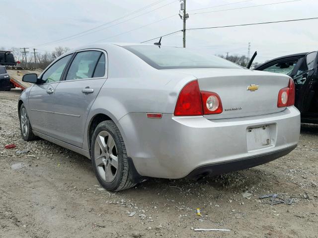 1G1ZB5E11BF220143 - 2011 CHEVROLET MALIBU LS SILVER photo 3