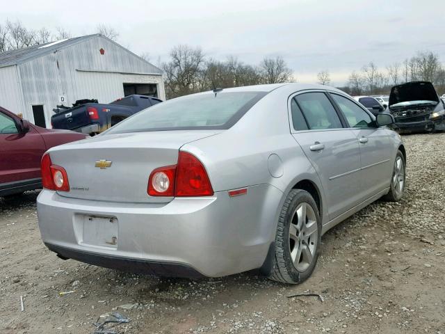 1G1ZB5E11BF220143 - 2011 CHEVROLET MALIBU LS SILVER photo 4