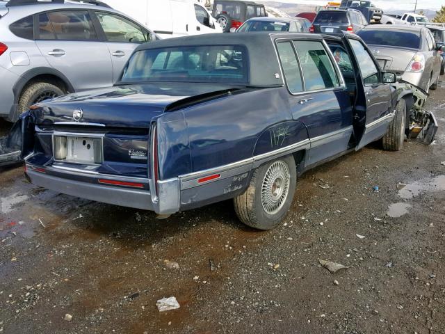 1G6CB53B7M4200635 - 1991 CADILLAC FLEETWOOD BLUE photo 4