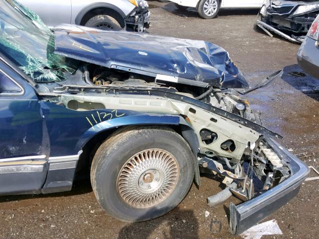 1G6CB53B7M4200635 - 1991 CADILLAC FLEETWOOD BLUE photo 9