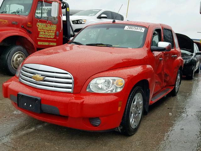 3GNBABFW1BS543163 - 2011 CHEVROLET HHR LT RED photo 2