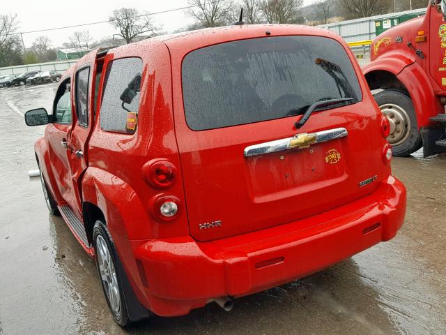 3GNBABFW1BS543163 - 2011 CHEVROLET HHR LT RED photo 3