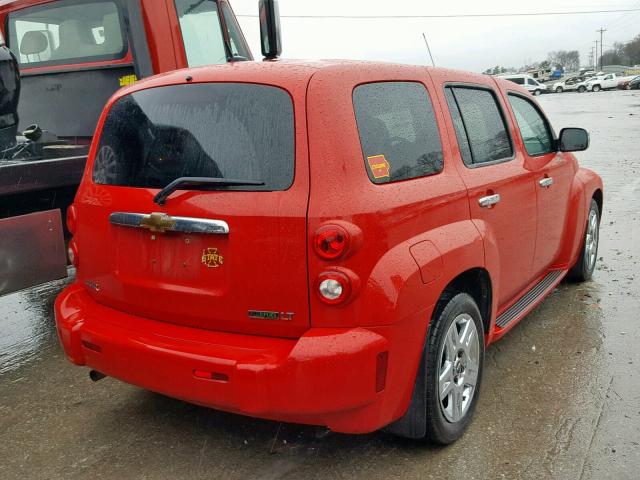 3GNBABFW1BS543163 - 2011 CHEVROLET HHR LT RED photo 4