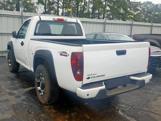 1GCGTBF92C8154044 - 2012 CHEVROLET COLORADO WHITE photo 3