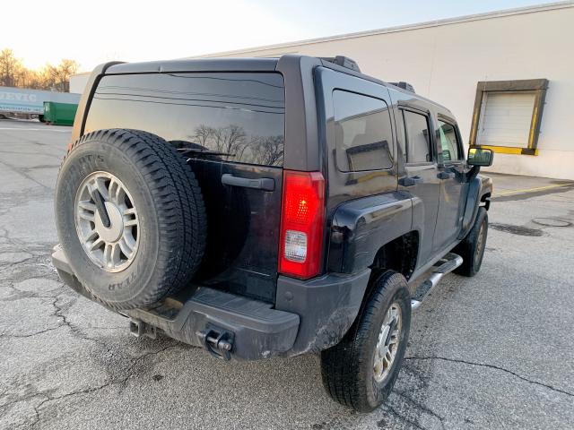 5GTDN136368123898 - 2006 HUMMER H3 BLACK photo 3