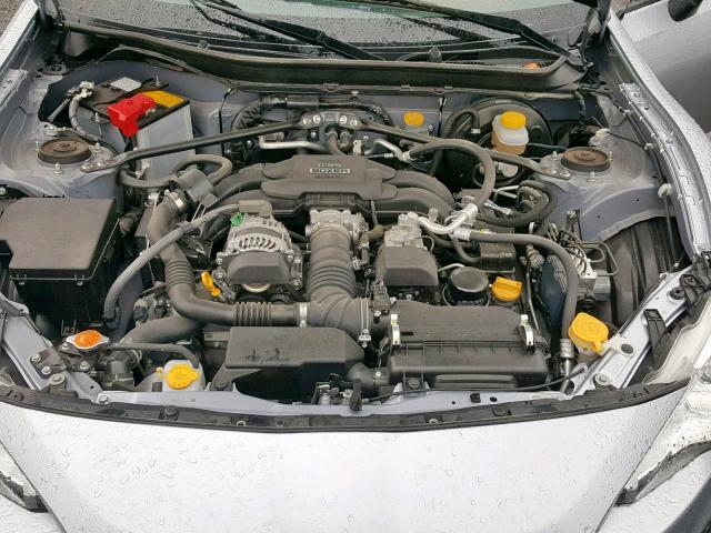 JF1ZNAA10G9700148 - 2016 TOYOTA SCION FR-S SILVER photo 7