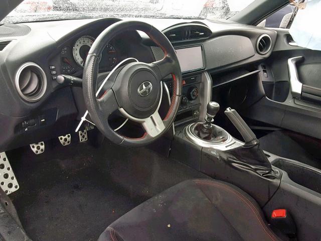 JF1ZNAA10G9700148 - 2016 TOYOTA SCION FR-S SILVER photo 9