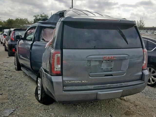 1GKS2GKC0KR167741 - 2019 GMC YUKON XL K GRAY photo 3