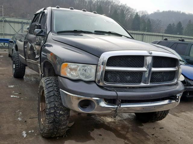 3D7KU28633G739693 - 2003 DODGE RAM 2500 S ნაცრისფერი ფოტო 1