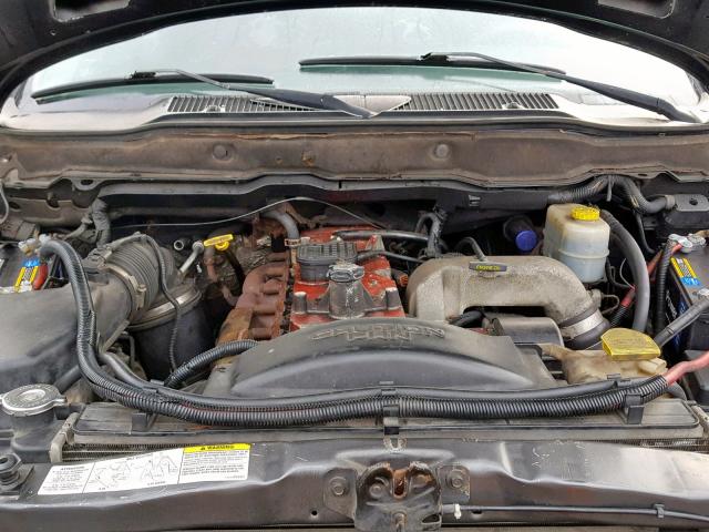 3D7KU28633G739693 - 2003 DODGE RAM 2500 S ნაცრისფერი ფოტო 7