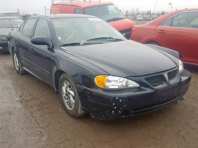 1G2NE52F54C227439 - 2004 PONTIAC GRAND AM S BLACK photo 1
