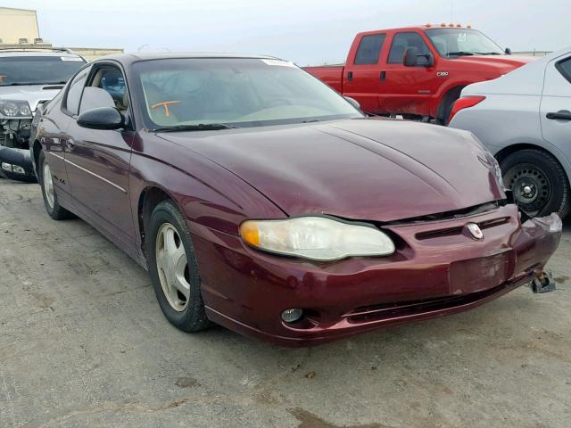 2G1WX12K739211113 - 2003 CHEVROLET MONTE CARL RED photo 1