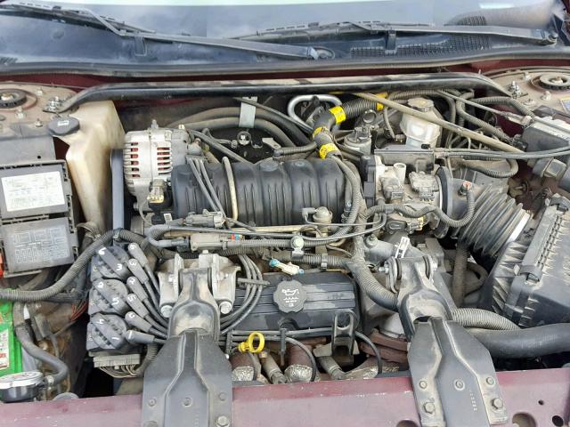 2G1WX12K739211113 - 2003 CHEVROLET MONTE CARL RED photo 7