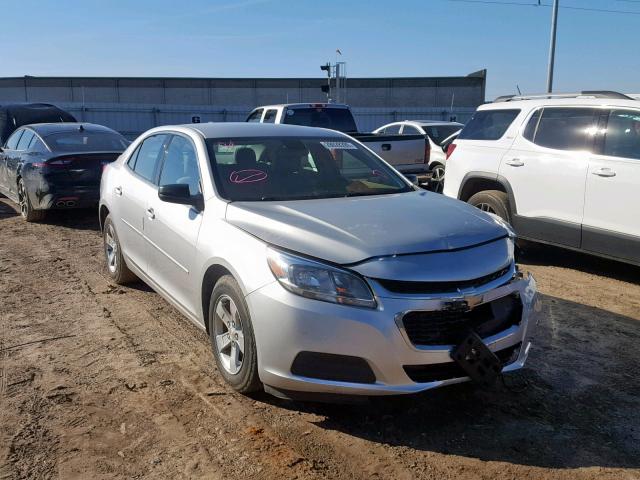 1G11A5SLXFF319345 - 2015 CHEVROLET MALIBU LS SILVER photo 1