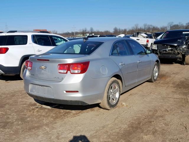 1G11A5SLXFF319345 - 2015 CHEVROLET MALIBU LS SILVER photo 4
