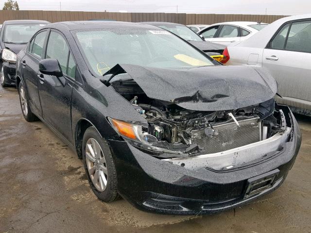 19XFB2F93CE325369 - 2012 HONDA CIVIC EXL 黑色 照片 1