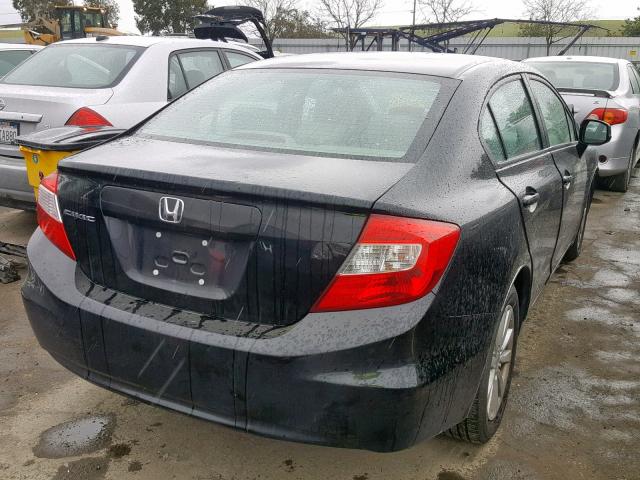 19XFB2F93CE325369 - 2012 HONDA CIVIC EXL 黑色 照片 4