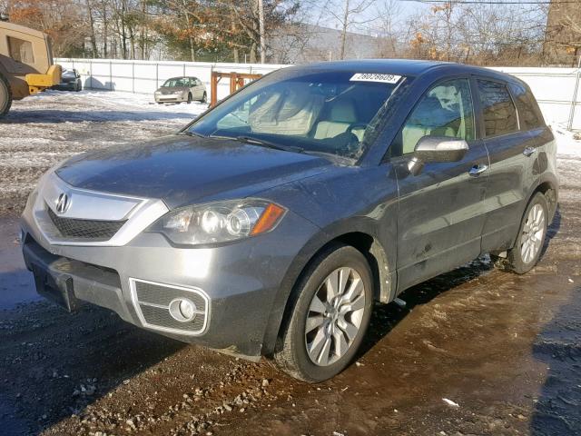 5J8TB1H29BA007515 - 2011 ACURA RDX GRAY photo 2