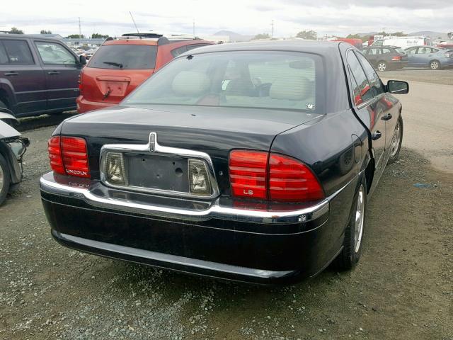 1LNHM87A7YY778468 - 2000 LINCOLN LS BLACK photo 4