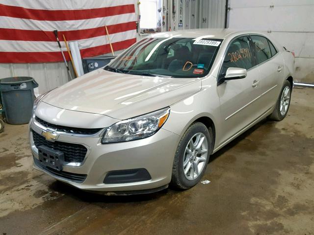 1G11C5SL3EF115253 - 2014 CHEVROLET MALIBU 1LT 棕色 照片 2