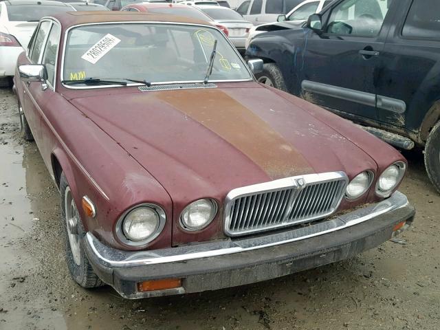 SAJAV1347EC386711 - 1984 JAGUAR XJ6 MAROON photo 1