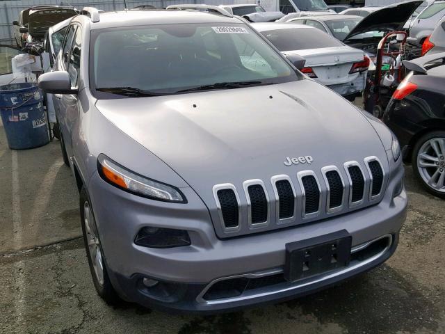 1C4PJMDB6GW186682 - 2016 JEEP CHEROKEE L GRAY photo 1