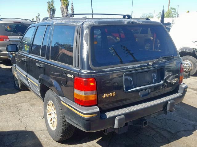 1J4GZ78Y7RC236397 - 1994 JEEP GRAND CHER BLACK photo 3