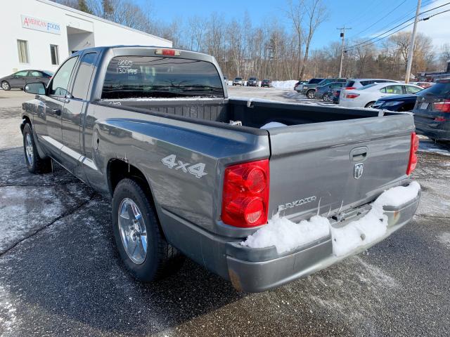 1D7HW42K75S117826 - 2005 DODGE DAKOTA SLT GRAY photo 4