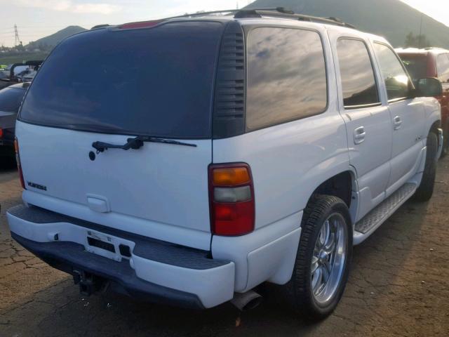 1GKEK63U83J223956 - 2003 GMC YUKON DENA WHITE photo 4