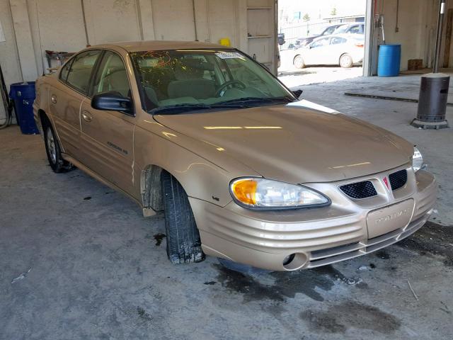 1G2NF52E11M520538 - 2001 PONTIAC GRAND AM S GOLD photo 1