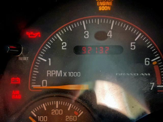 1G2NF52E11M520538 - 2001 PONTIAC GRAND AM S GOLD photo 8