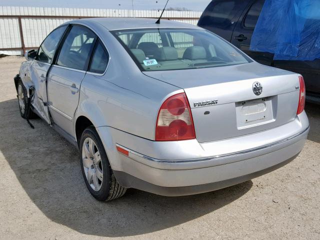 WVWRH63B13P208724 - 2003 VOLKSWAGEN PASSAT GLX 银色 照片 3