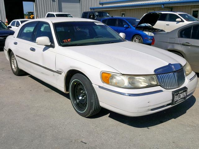 1LNHM81W1YY762450 - 2000 LINCOLN TOWN CAR E WHITE photo 1