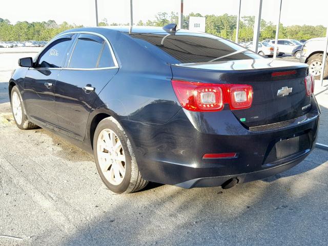 1G11F5SL2FF148012 - 2015 CHEVROLET MALIBU LTZ შავი ფოტო 3