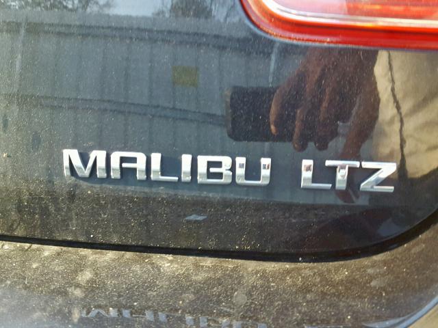 1G11F5SL2FF148012 - 2015 CHEVROLET MALIBU LTZ შავი ფოტო 9