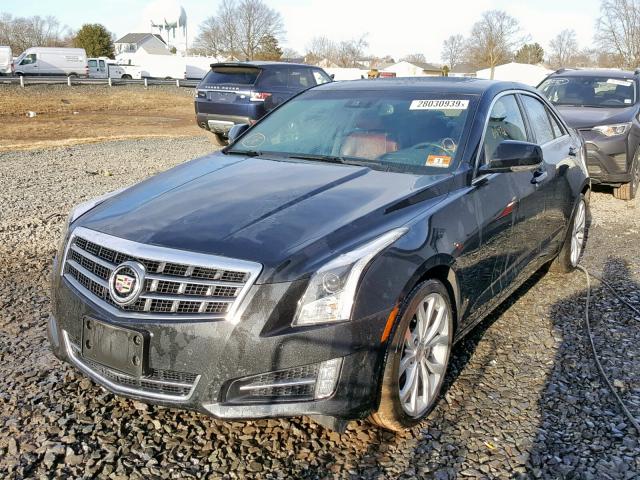 1G6AL5SX1D0143180 - 2013 CADILLAC ATS PREMIU BLACK photo 2