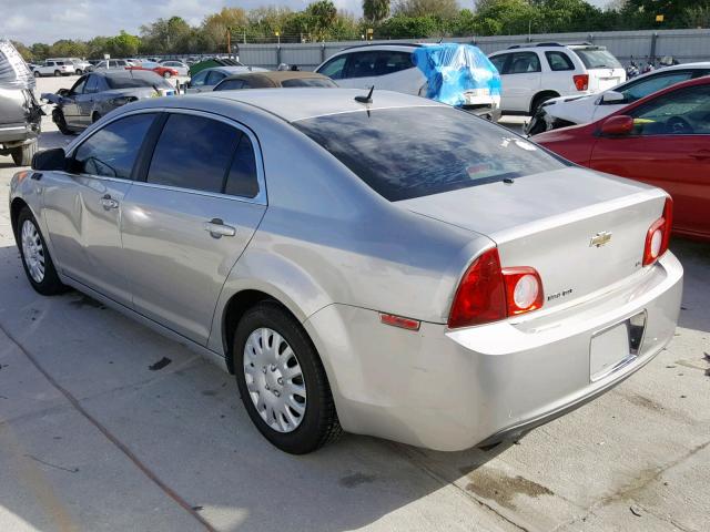 1G1ZG57B98F182418 - 2008 CHEVROLET MALIBU LS Silber Foto 3