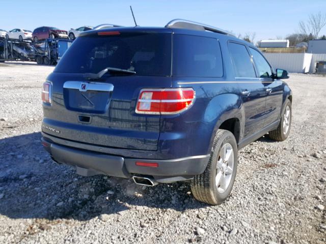 5GZER33777J104655 - 2007 SATURN OUTLOOK SP ლურჯი ფოტო 4