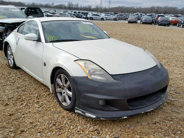 JN1AZ34D94T160412 - 2004 NISSAN 350Z COUPE WHITE photo 1