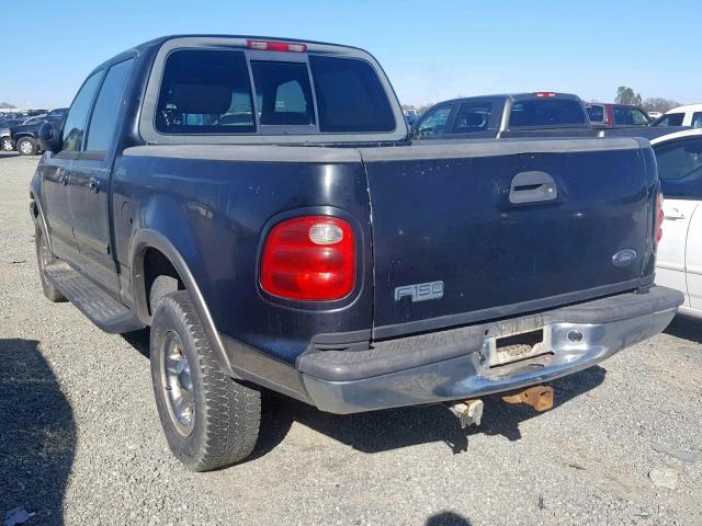 1FTRW08L31KA24917 - 2001 FORD F150 SUPER BLACK photo 3