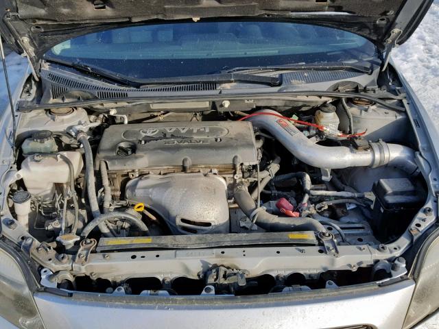 JTKDE177660087206 - 2006 TOYOTA SCION TC SILVER photo 7