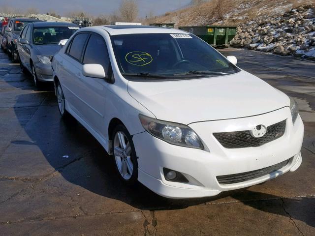 1NXBE40E09Z068524 - 2009 TOYOTA COROLLA XR 白色 照片 1