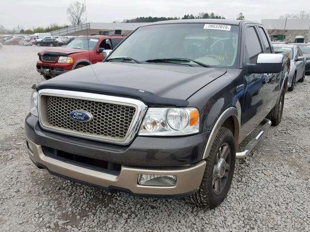 1FTPX12565NB97369 - 2005 FORD F150 BROWN photo 2