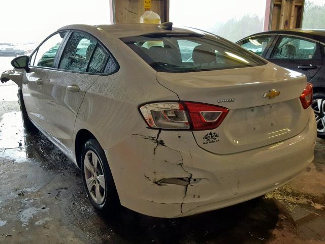 1G1BC5SM8J7228911 - 2018 CHEVROLET CRUZE LS WHITE photo 3