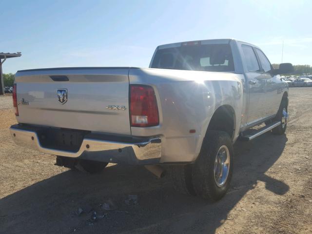 3C63RRHL2JG120313 - 2018 RAM 3500 SLT SILVER photo 4